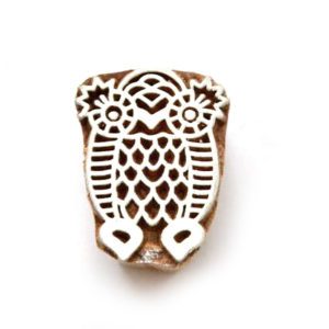 Dřevěné razítko - sovička (3 cm)