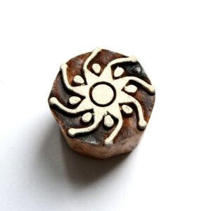 Dřevěné razítko - keltská mandalka (4 cm)