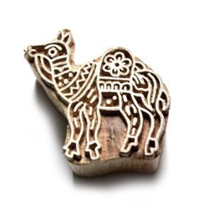 Dřevěné razítko - velbloudek (5 cm)