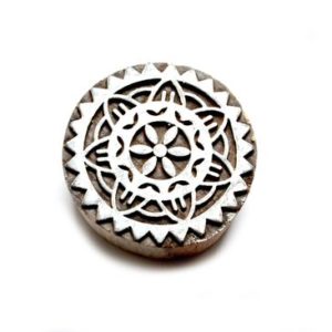 Dřevěné razítko - ozubené kolečko (6 cm)